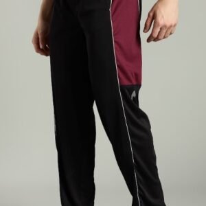 TP 002||BLACK MAROON|| Track Pant