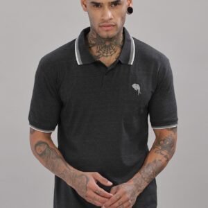 PR35||GREY|| 100% Cotton T-Shirt