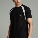 RHSO1||BLACK|| Round Neck Half Sleeve