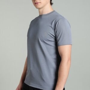 RHSO2||GREY|| Round Neck Half Sleeve