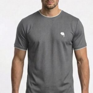RHSO2B||LIGHT GREY|| Round Neck Half Sleeve