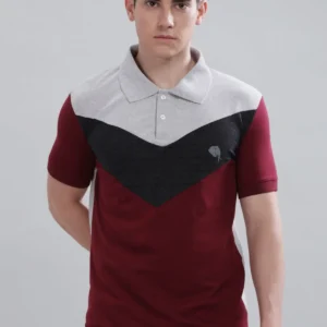 PR37||MAROON TRIO|| 100% Cotton T-Shirt