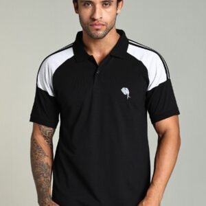 PR43|| BLACK|| 100% Cotton T-Shirt